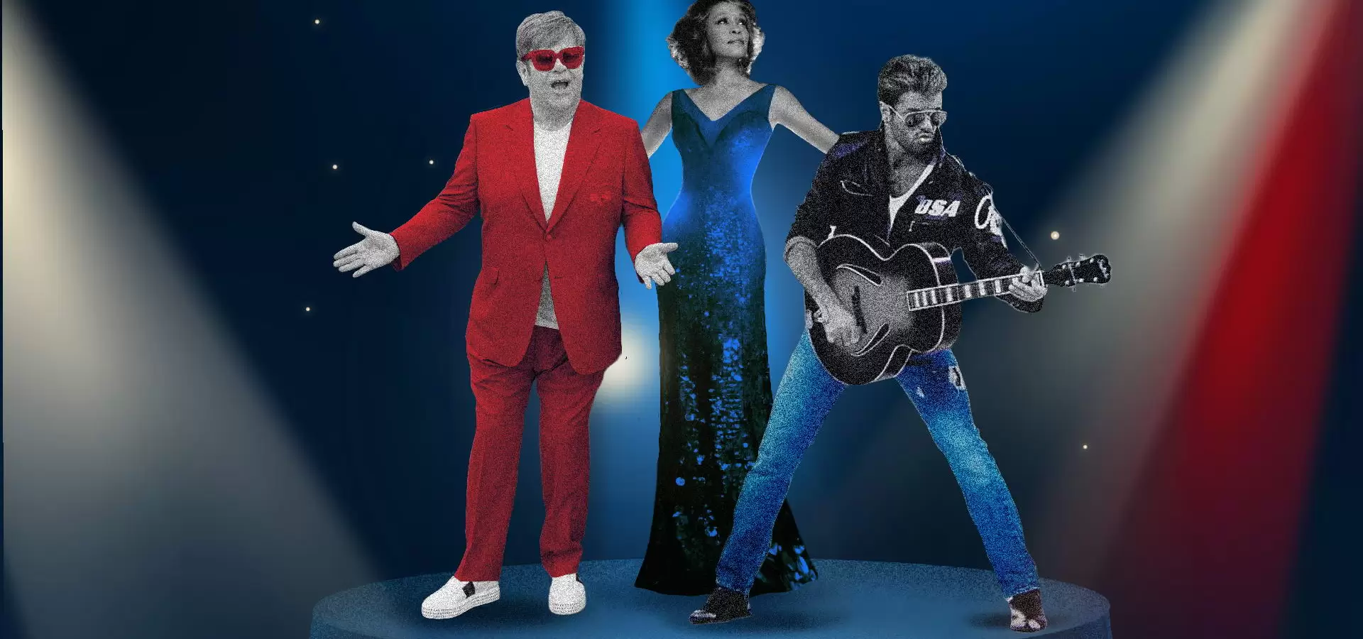 Pop & Rock Hits: George Michael, Elton John, Whitney Houston by Mystery  Ensemble — Red Events Georgia