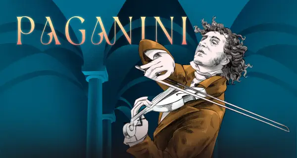 Paganini by candlelight. Influence of genius